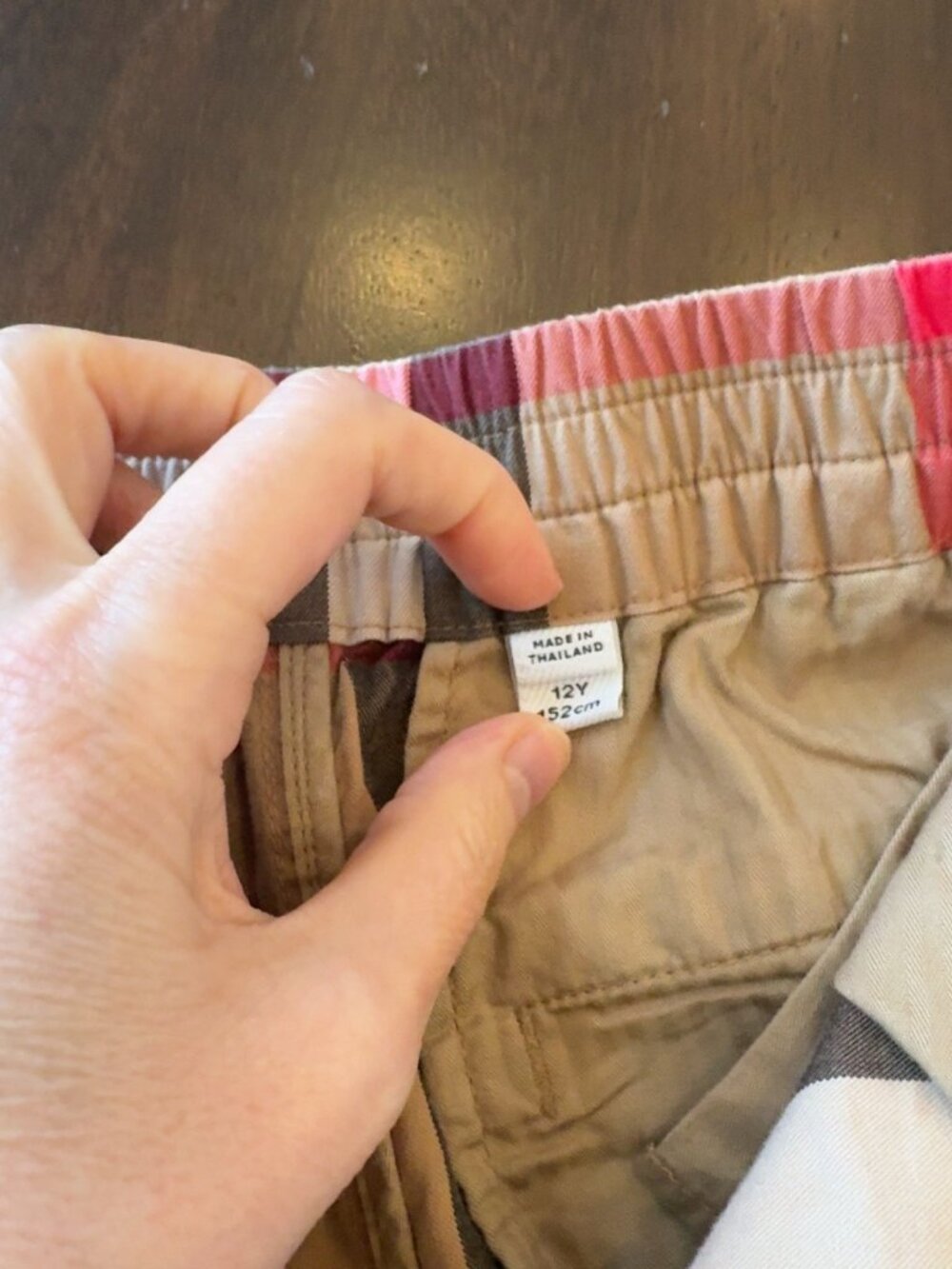 Burberry Kids Boys Icon Check Cotton Shorts 12Y 152cm Nova Check - Picture 6 of 10